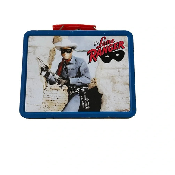 Vintage The Lone Ranger Lunch Box Tin - Picture 1 of 4